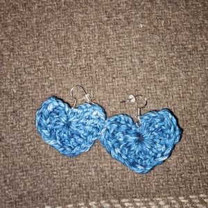 Hand made crochet earrings